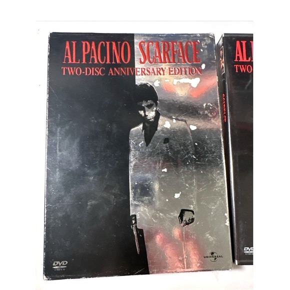 Universal Studios Other - Scarface Two-Disc‎ Anniversary Edition DVD Al Pacino 1983 Movie Remastered 2003